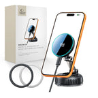 Tech-Protect V8 Magnetic MagSafe 25W automobilinis įkroviklis - juodas -- Cell phone chargers