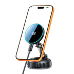 Tech-Protect V8 Magnetic MagSafe 25W automobilinis įkroviklis - juodas -- Cell phone chargers