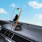 Tech-Protect V8 Magnetic MagSafe 25W automobilinis įkroviklis - juodas -- Cell phone chargers