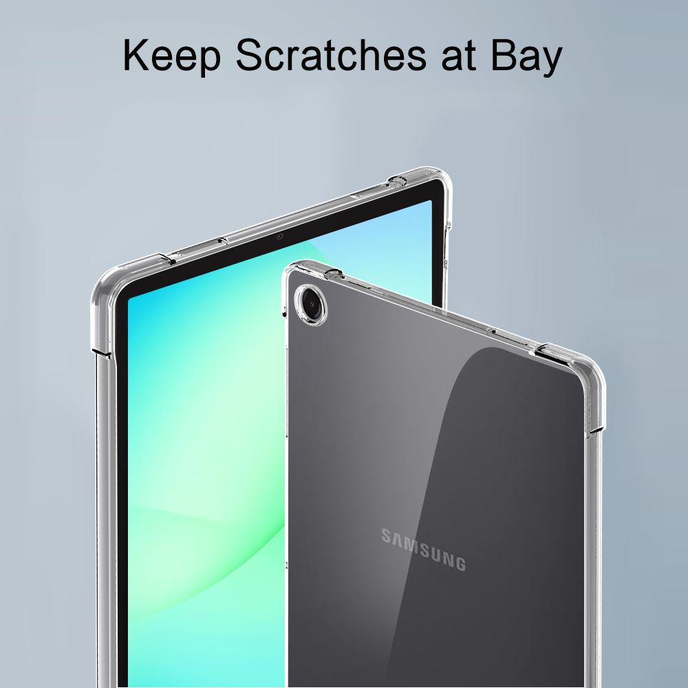 Tech-Protect FlexAir dėklas, skirtas Samsung Galaxy Tab A9+ / A11+ – skaidrus -- Samsung Galaxy Tab A9+ / Samsung A11+ /...