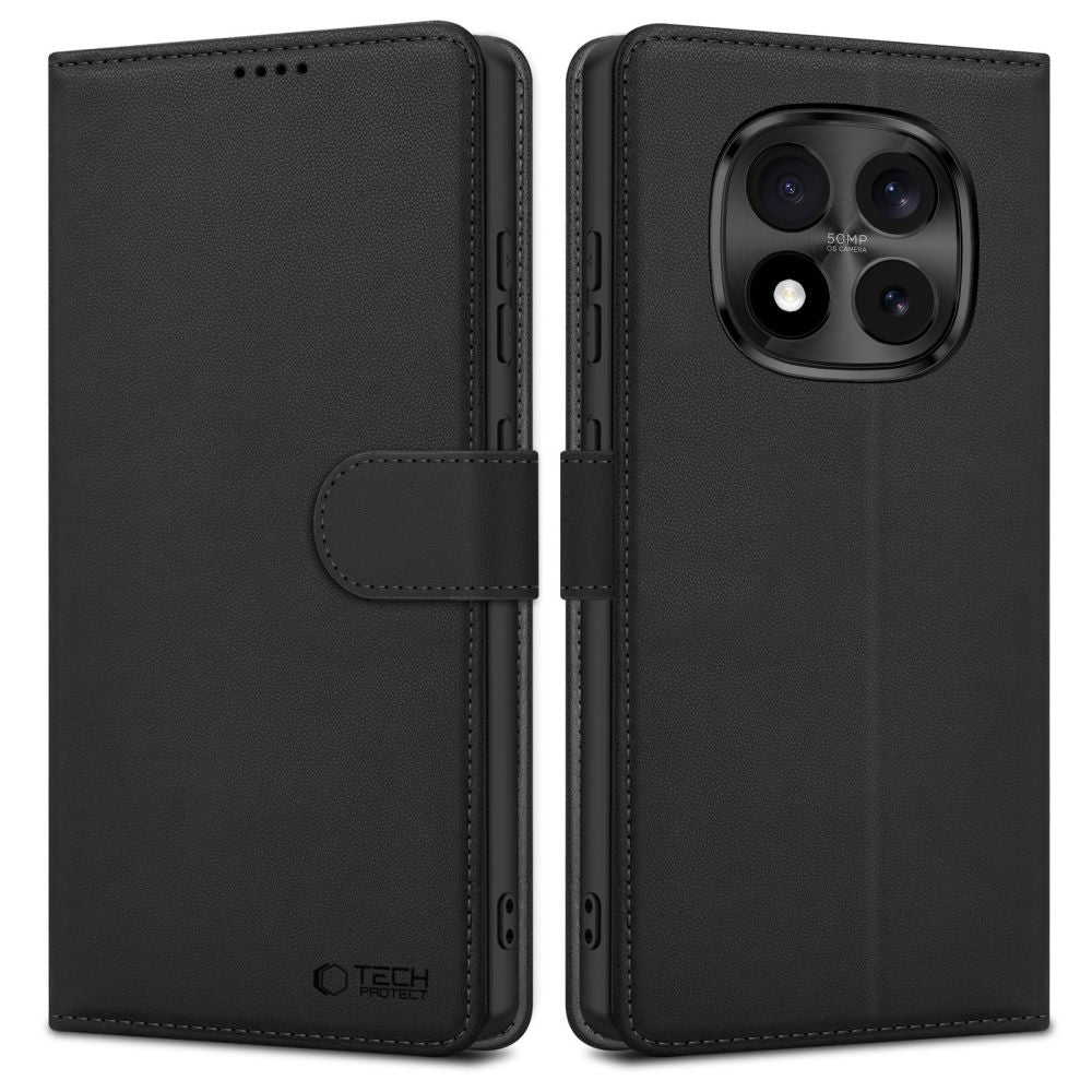 „Tech-Protect“ piniginės dėklas, skirtas „Xiaomi Redmi Note 15 Pro 5G“ – juodas -- Xiaomi Redmi Note 15 Pro 5G / Redmi...