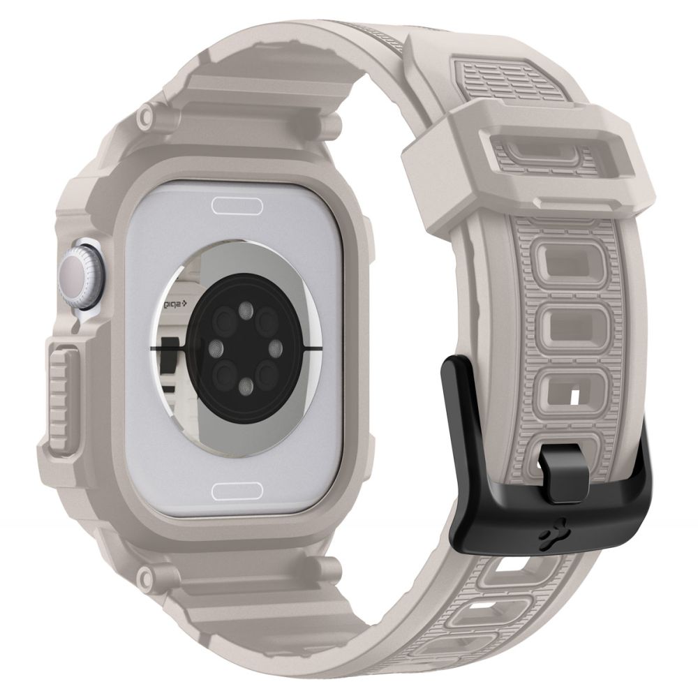 Spigen Rugged Armor Pro V2 Apple Watch Strap (46mm) – smėlio spalvos