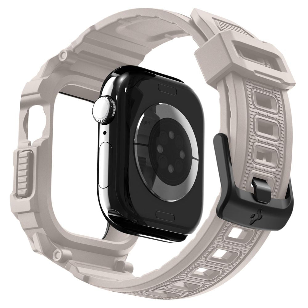 Spigen Rugged Armor Pro V2 Apple Watch Strap (46mm) – smėlio spalvos