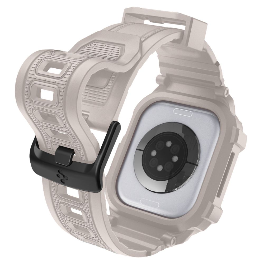 Spigen Rugged Armor Pro V2 Apple Watch Strap (46mm) – smėlio spalvos