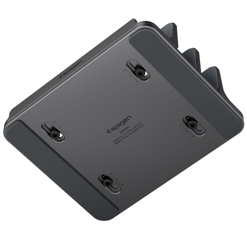 Spigen LD208S4 darbo stalo organizatorius nešiojamiesiems, planšetėms, išmaniesiems telefonams, klaviatūroms - pilka --...