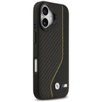 BMW M anglies linija ir logotipas MagSafe iPhone dėklas 17 - geltonas -- Cell phone cases and covers