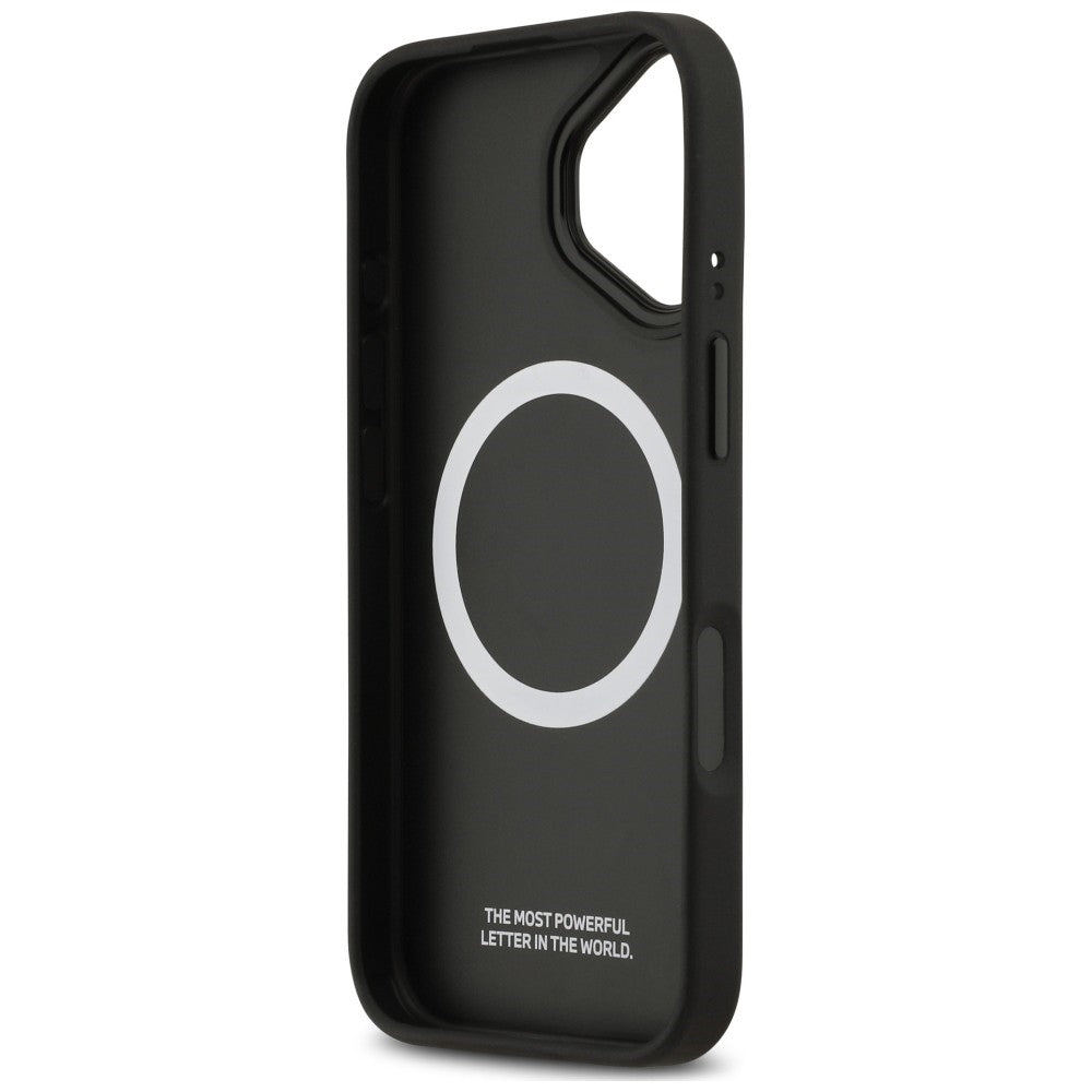 BMW M anglies linija ir logotipas MagSafe iPhone dėklas 17 - geltonas -- Cell phone cases and covers