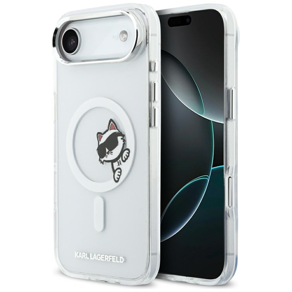 Karl Lagerfeld IML Peekaboo MagSafe iPhone Air dėklas – skaidrus -- Cell phone cases and covers