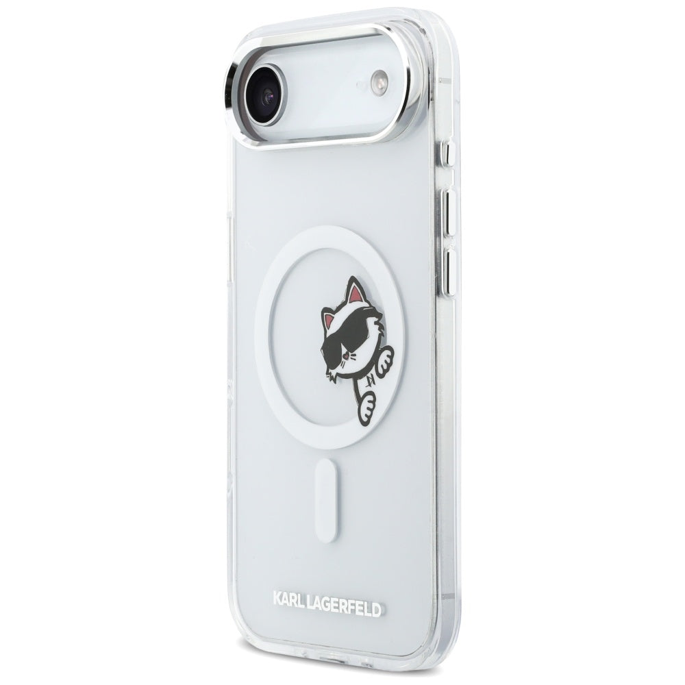 Karl Lagerfeld IML Peekaboo MagSafe iPhone Air dėklas – skaidrus -- Cell phone cases and covers
