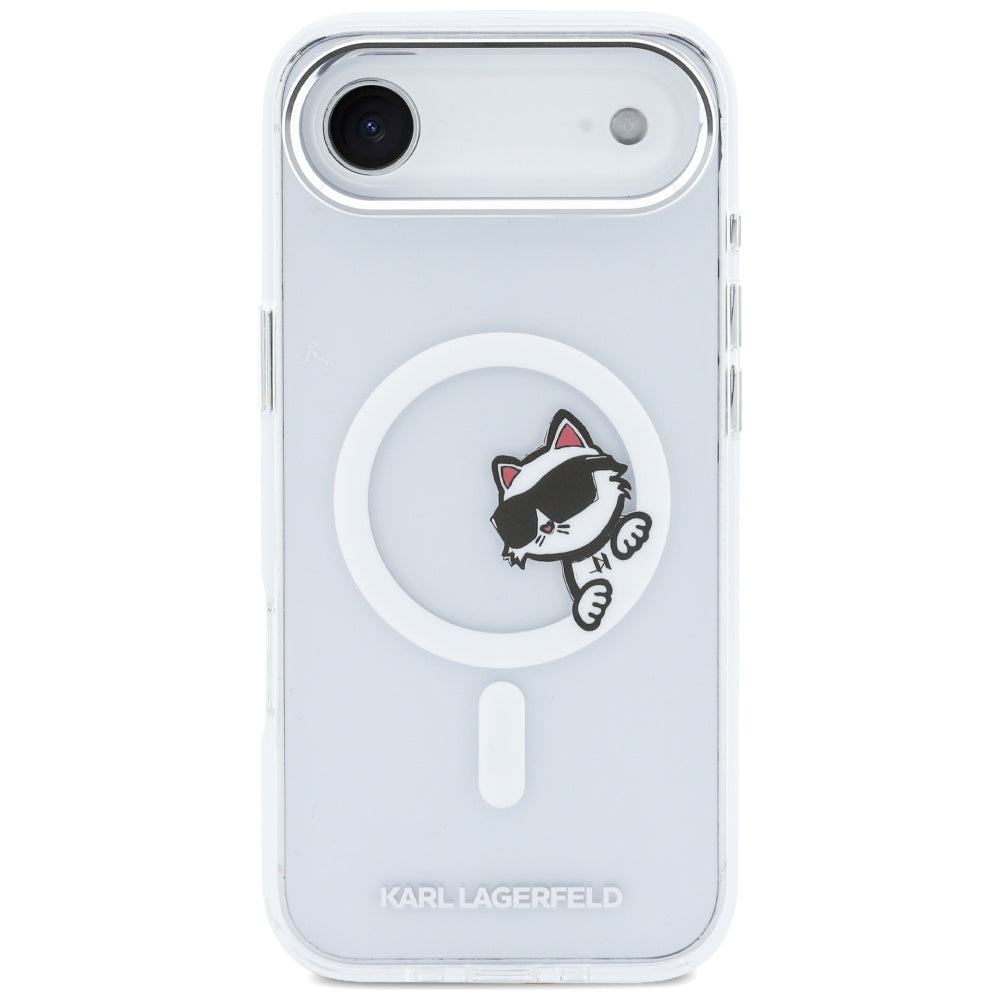 Karl Lagerfeld IML Peekaboo MagSafe iPhone Air dėklas – skaidrus -- Cell phone cases and covers