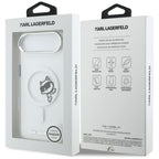 Karl Lagerfeld IML Peekaboo MagSafe iPhone Air dėklas – skaidrus -- Cell phone cases and covers