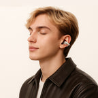 Acefast FA006 ACECLIP Pro ausies viduje belaidžiai ausiniai OWS - Auksinė -- Headphones