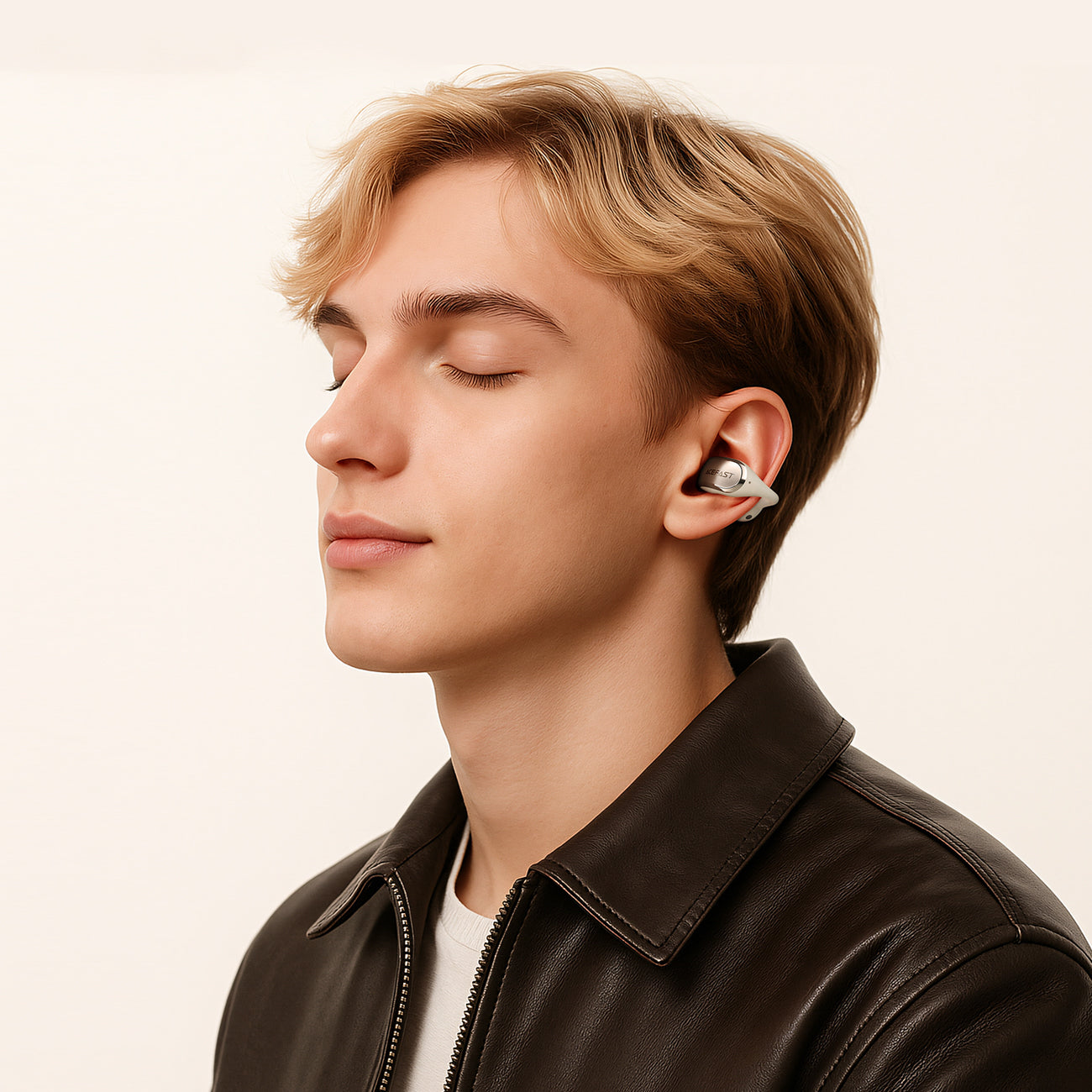 Acefast FA006 ACECLIP Pro ausies viduje belaidžiai ausiniai OWS - Auksinė -- Headphones
