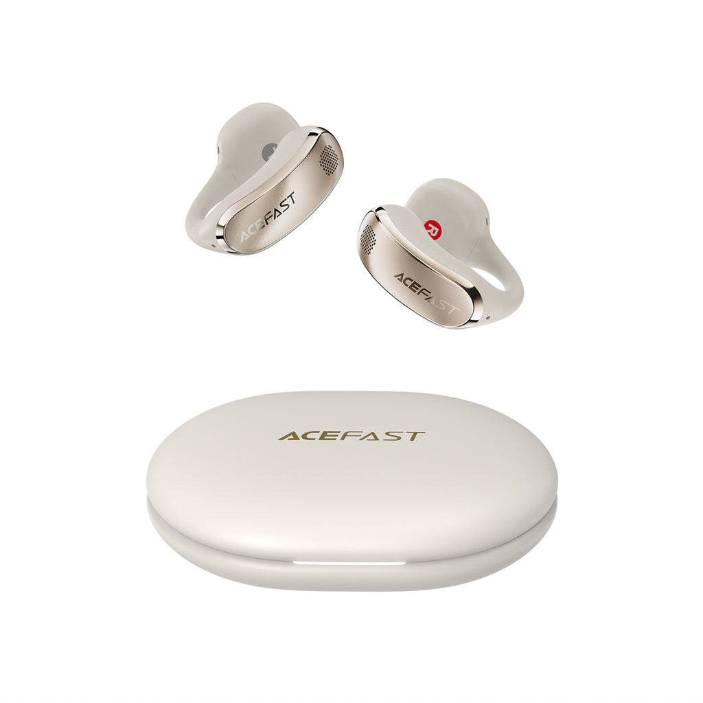 Acefast FA006 ACECLIP Pro ausies viduje belaidžiai ausiniai OWS - Auksinė -- Headphones