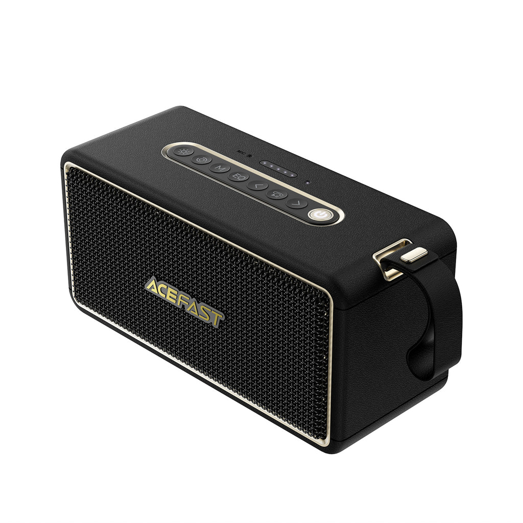 Acefast K3 Ultra Bluetooth 5.4 belaidis garsiakalbis - Juodas -- Bluetooth Speakers