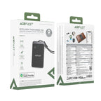 Acefast S3 Bluetooth lokatorius kortelės formos, suderinamas su Apple Find My - pilka spalva -- Other phone accessories
