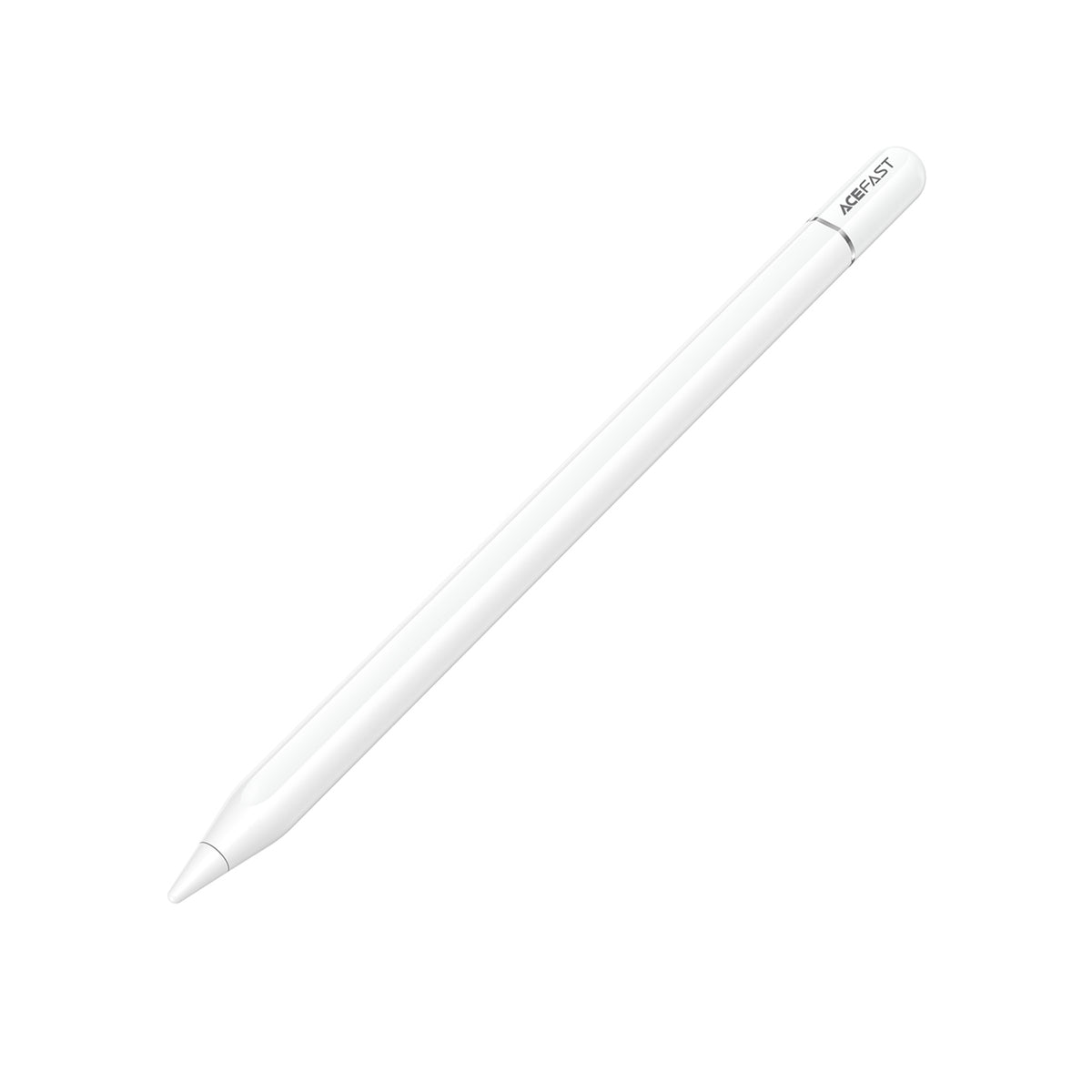 Acefast V3 talpinamasis rašiklis iPad su belaidžiu įkrovimu ir 2 keičiamais antgaliais - Balta -- iPad