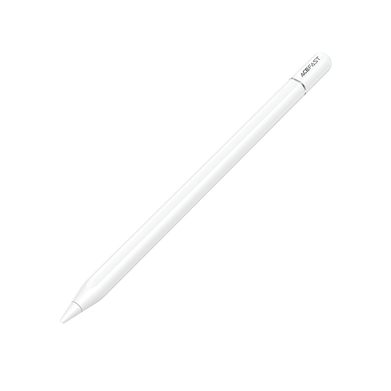 Acefast V3 talpinamasis rašiklis iPad su belaidžiu įkrovimu ir 2 keičiamais antgaliais - Balta -- iPad