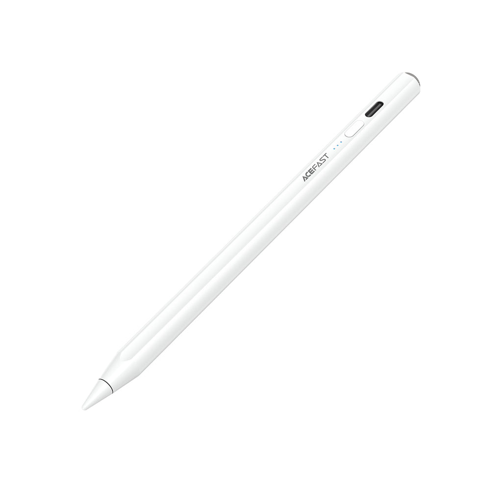 Acefast V2 talpinamasis rašiklis iPad su 2 keičiamais antgaliais - Balta -- iPad