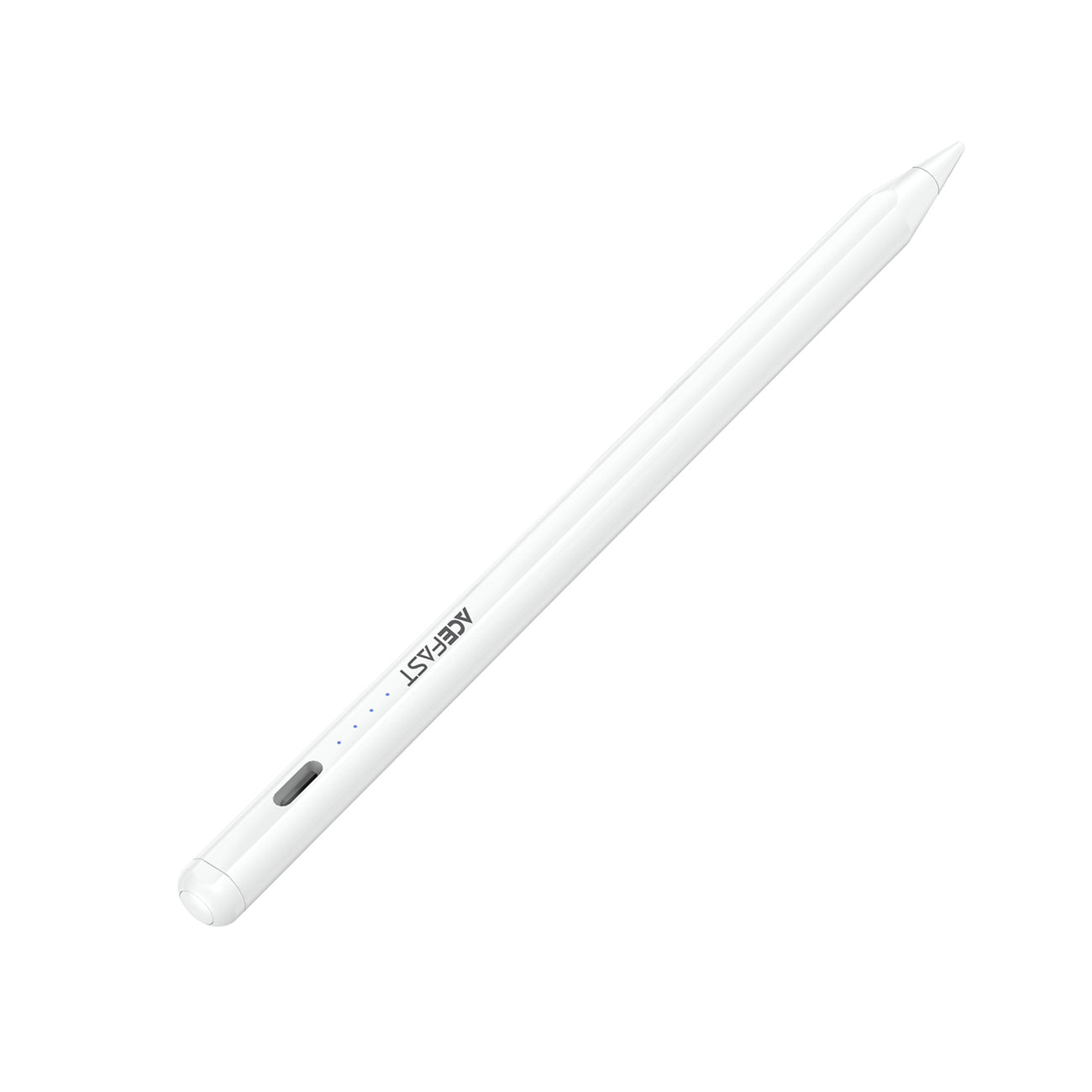 Acefast V1 universalus talpinamasis rašiklis su 2 keičiamais antgaliais - Balta -- Stylus Pens