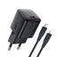 Acefast A118 30W GaN USB-C Sieninis Įkroviklis su 1,2m USB-C į Lightning Kabeliu - Juodas -- Cell phone chargers