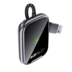 Acefast QC1 belaidis automobilio adapteris - pilka -- USB Adapters