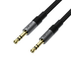 Acefast J10 AUX kabelis mini lizdas 3.5mm 1m - juodas -- Audio Cables