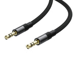 Acefast J10 AUX kabelis mini lizdas 3.5mm 1m - juodas -- Audio Cables
