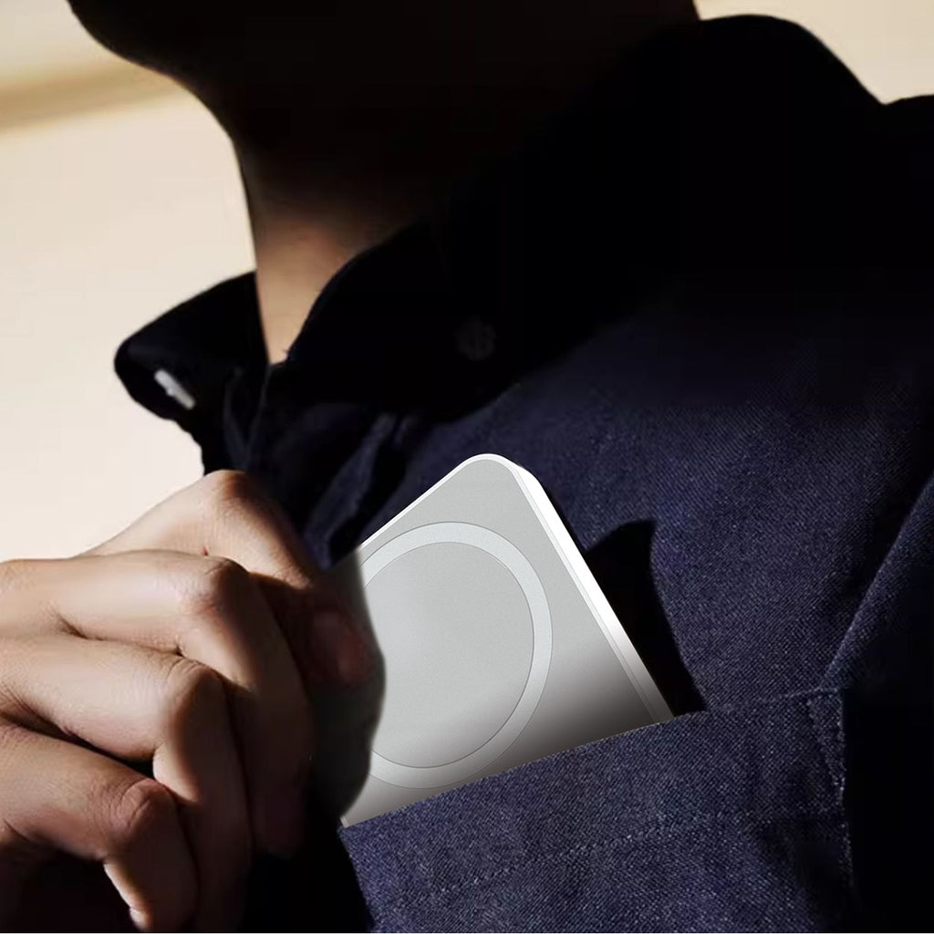 Dudao K26 išorinė baterija 10000mAh 20W USB-A / USB-C / MagSafe - balta