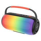 Dudao Y21 bevielė garsiakalbis su RGB apšvietimu Bluetooth 5.3 - juoda -- Bluetooth Speakers