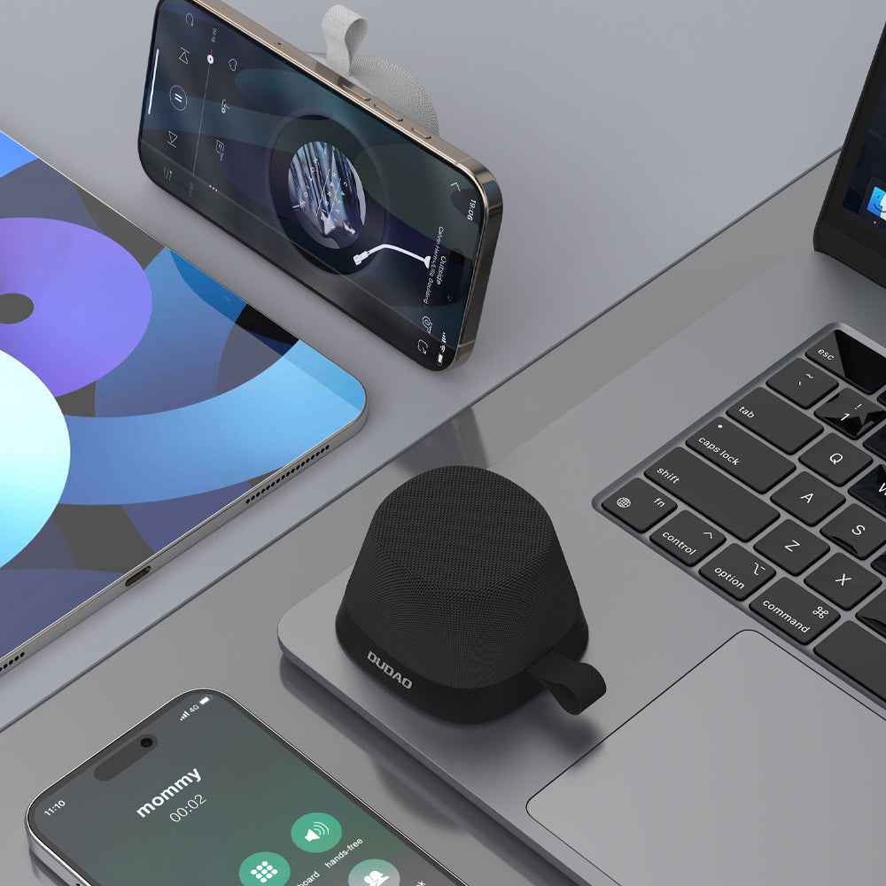 Dudao Y20 bevielė garsiakalbis su magnetine jungtimi Bluetooth 5.3 - juoda -- Bluetooth Speakers