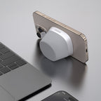 Dudao Y20 bevielė garsiakalbis su magnetine jungtimi Bluetooth 5.3 - sidabrinė -- Bluetooth Speakers