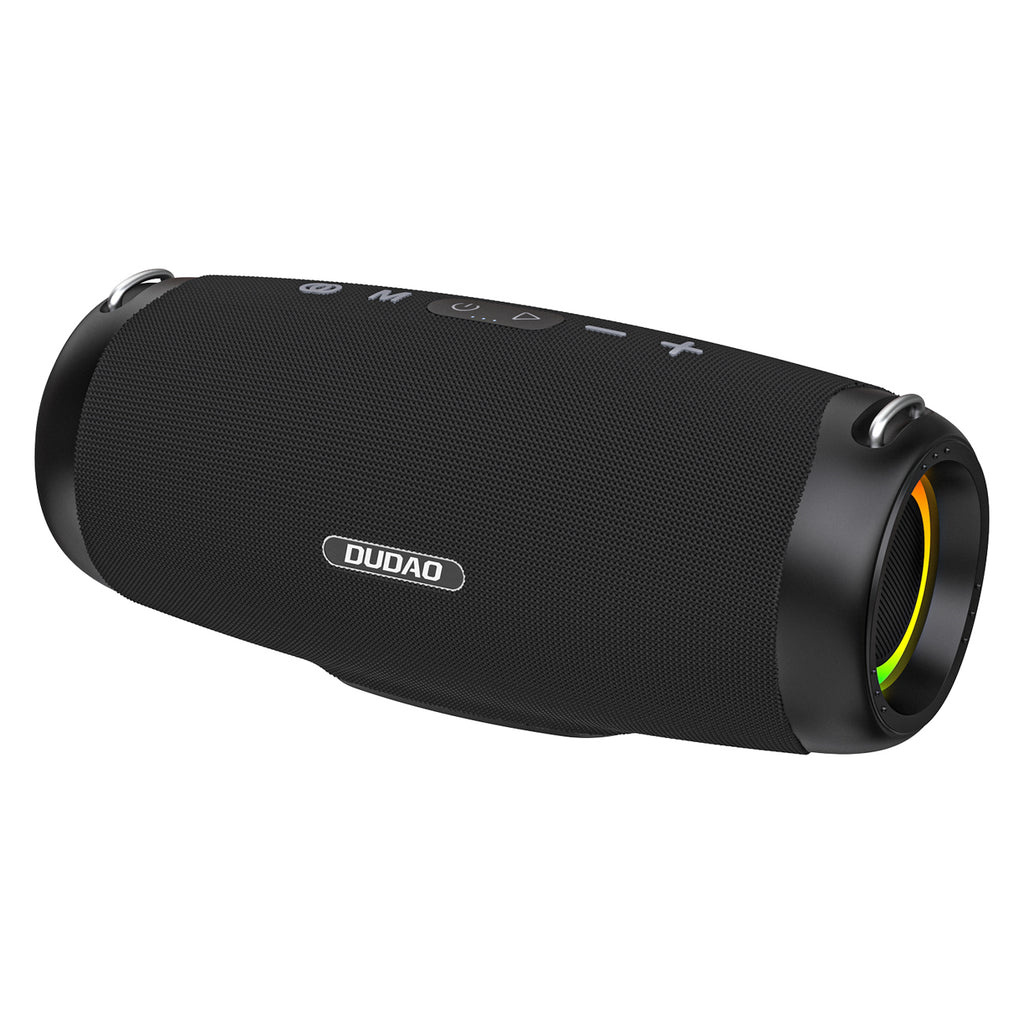 Dudao Y21Pro bevielė garsiakalbis su RGB apšvietimu Bluetooth 5.3 - juoda -- Bluetooth Speakers