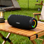 Dudao Y21Pro bevielė garsiakalbis su RGB apšvietimu Bluetooth 5.3 - juoda -- Bluetooth Speakers