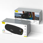 Dudao Y21Pro bevielė garsiakalbis su RGB apšvietimu Bluetooth 5.3 - juoda -- Bluetooth Speakers