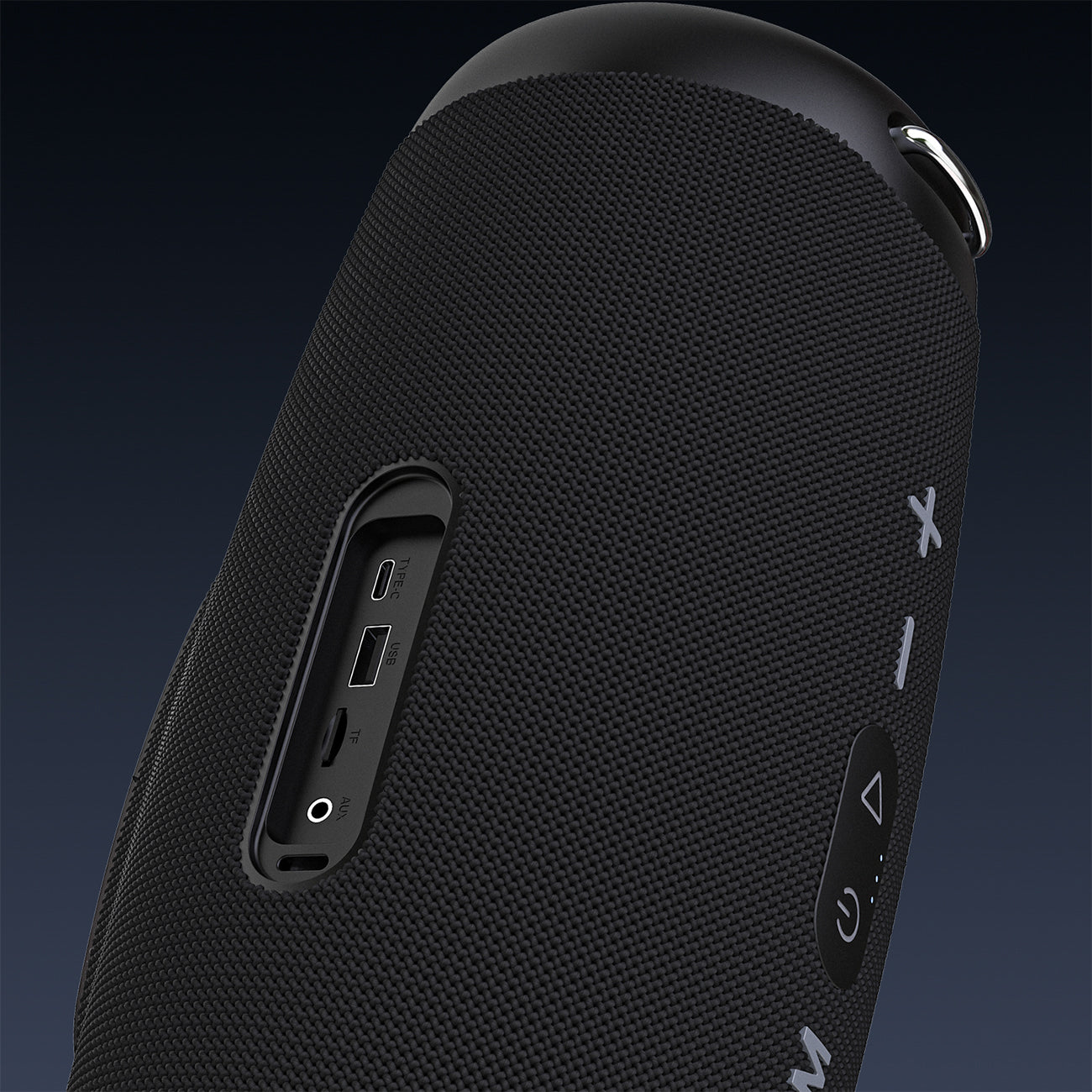 Dudao Y21Pro bevielė garsiakalbis su RGB apšvietimu Bluetooth 5.3 - juoda -- Bluetooth Speakers