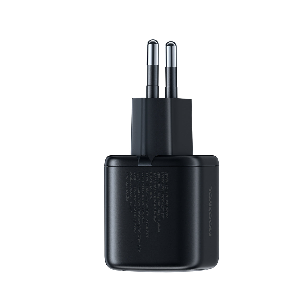 Joyroom JR-TG7 33W USB-A + USB-C Sieninis įkroviklis - juodas
