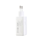 Joyroom JR-TG10 65W GaN 2x USB-C + USB-A sieninis įkroviklis su 100W USB-C - USB-C 1.2m laidu - baltas