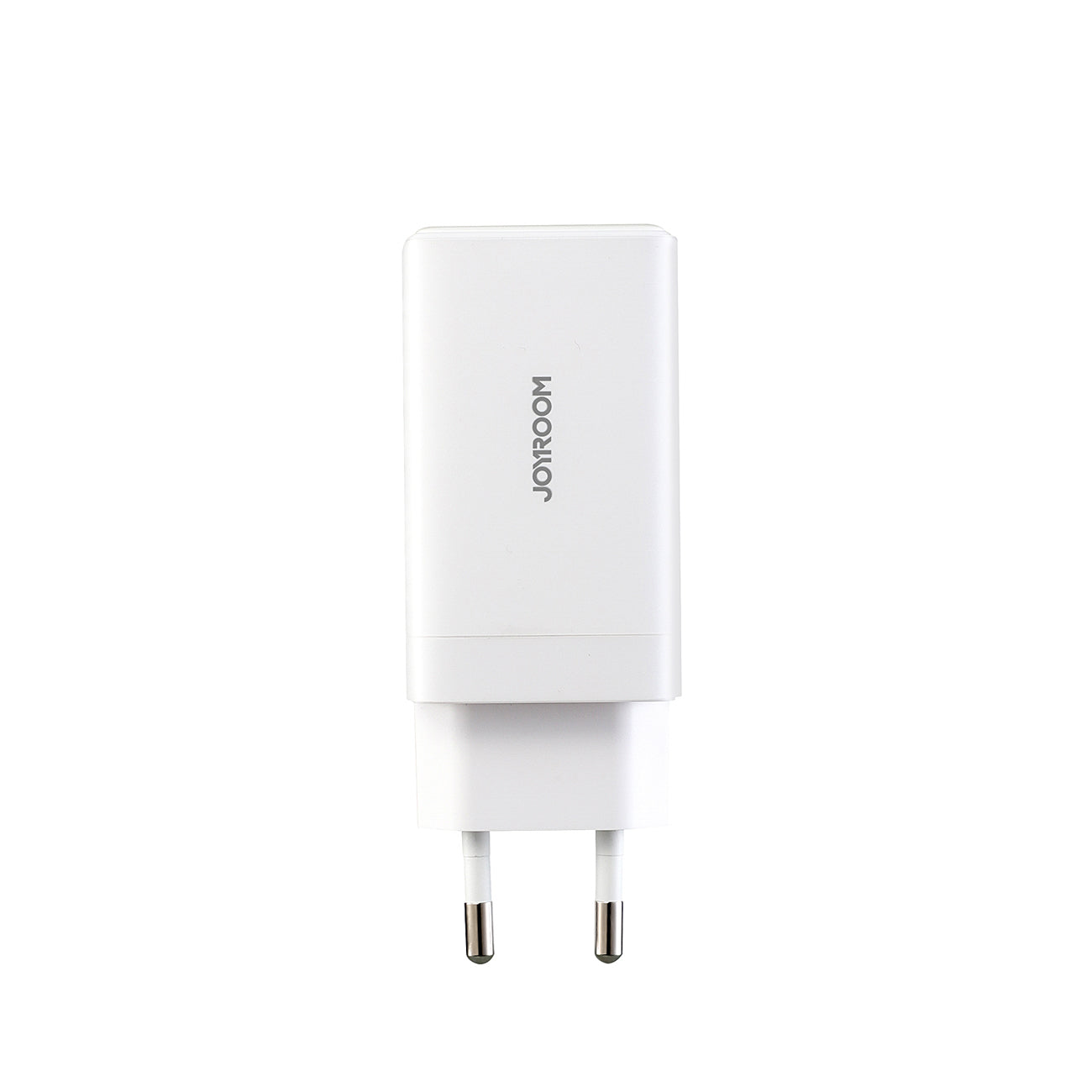 Joyroom JR-TG10 65W GaN 2x USB-C + USB-A sieninis įkroviklis su 100W USB-C - USB-C 1.2m laidu - baltas