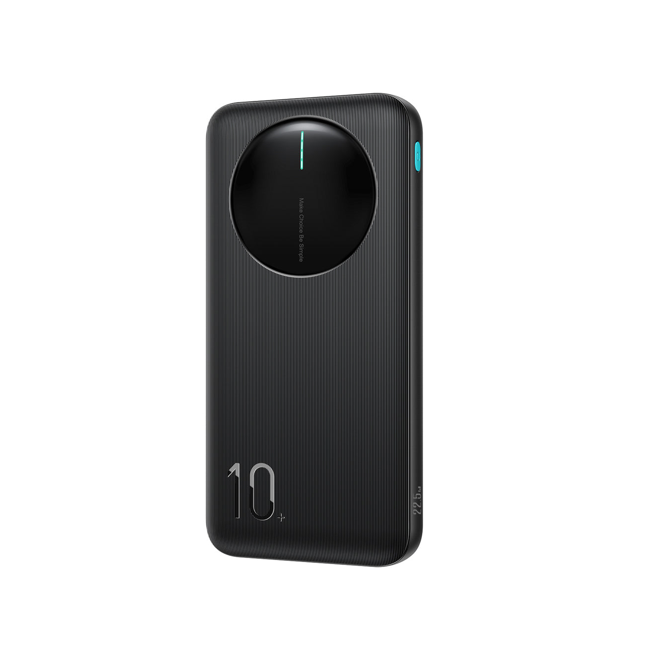 Joyroom JR-PBF12 Pro Powerbank 22.5W 10000mAh su skaitmeniniu ekranu 2x USB-A 1x USB-C - Juodas -- Powerbanks