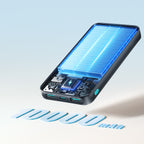 Joyroom JR-PBF12 Pro Powerbank 22.5W 10000mAh su skaitmeniniu ekranu 2x USB-A 1x USB-C - Juodas -- Powerbanks