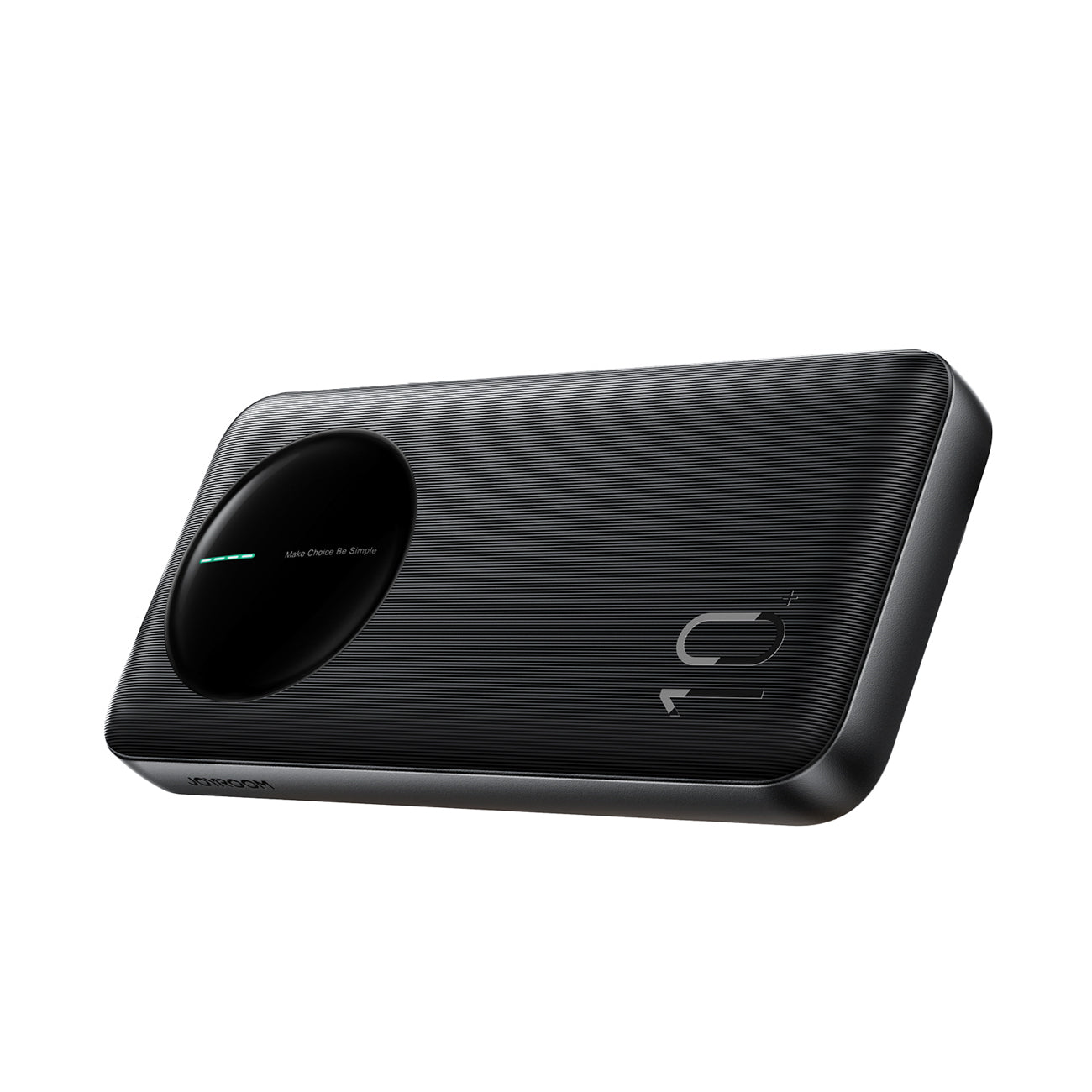 Joyroom JR-PBF12 Pro Powerbank 22.5W 10000mAh su skaitmeniniu ekranu 2x USB-A 1x USB-C - Juodas -- Powerbanks