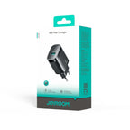 Joyroom JR-TF4 18W sieninis įkroviklis su 3A USB-A - USB-C 1m laidu - juodas
