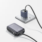 Joyroom JR-PBF29 išorinė baterija 20000mAh 22.5W su dvigubu laidu - juoda