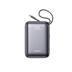 Joyroom JR-PBF29 išorinė baterija 20000mAh 22.5W su dvigubu laidu - juoda