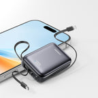 Joyroom JR-PBF29 išorinė baterija 20000mAh 22.5W su dvigubu laidu - juoda