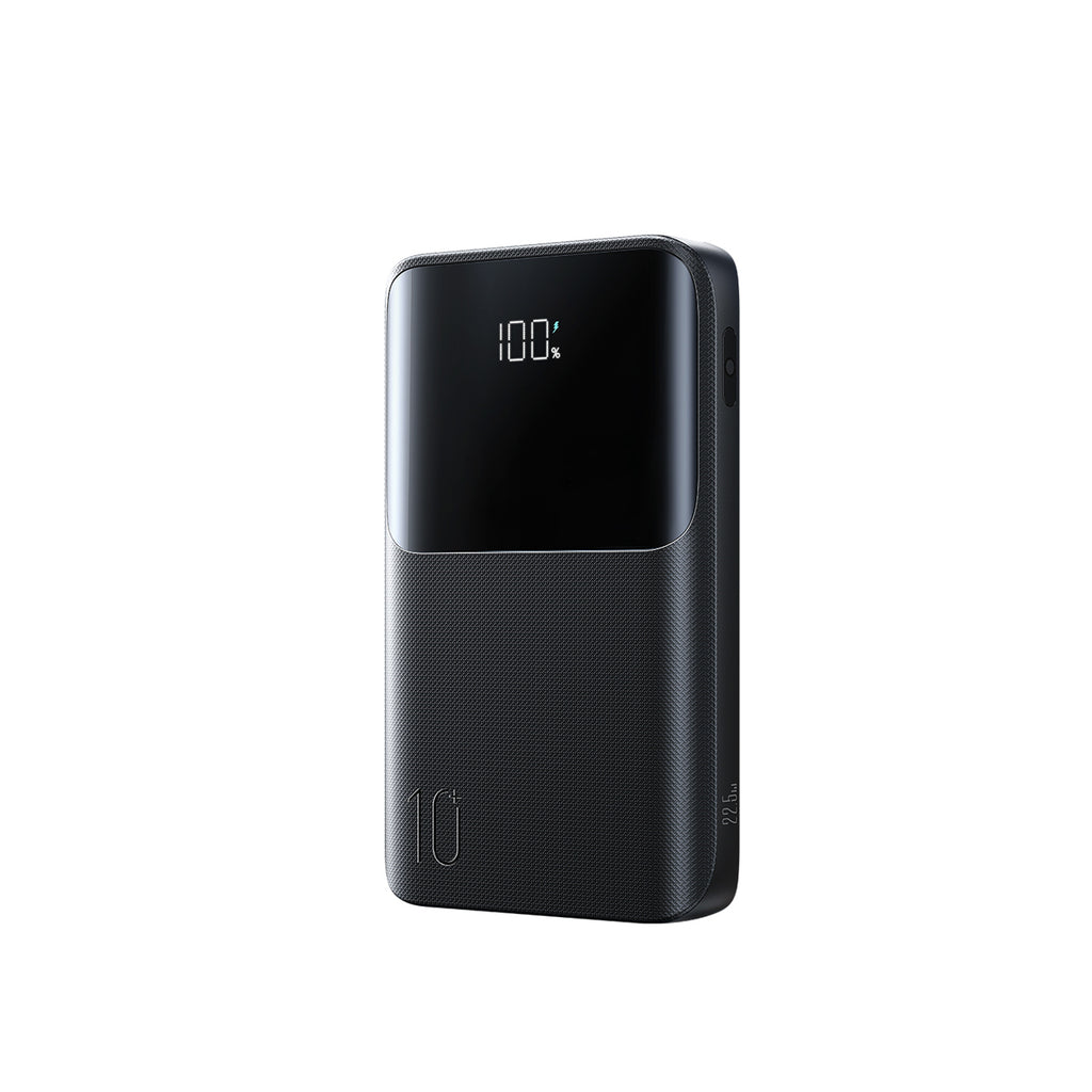 Joyroom JR-QP191 Star Series Mini išorinė baterija 10000mAh 22.5W su skaitmeniniu ekranu - juoda