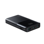 Joyroom JR-QP191 Star Series Mini išorinė baterija 10000mAh 22.5W su skaitmeniniu ekranu - juoda