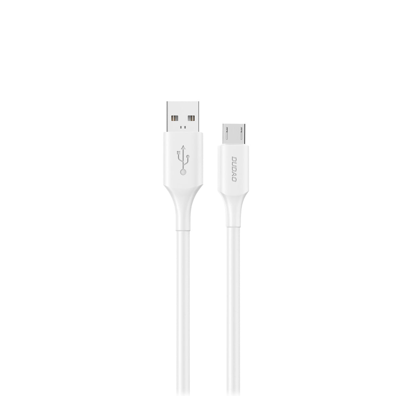 Dudao L2SM USB-A / micro USB 6A laidas 1.2 m - baltas