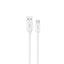 Dudao L2SM USB-A / micro USB 6A laidas 1.2 m - baltas